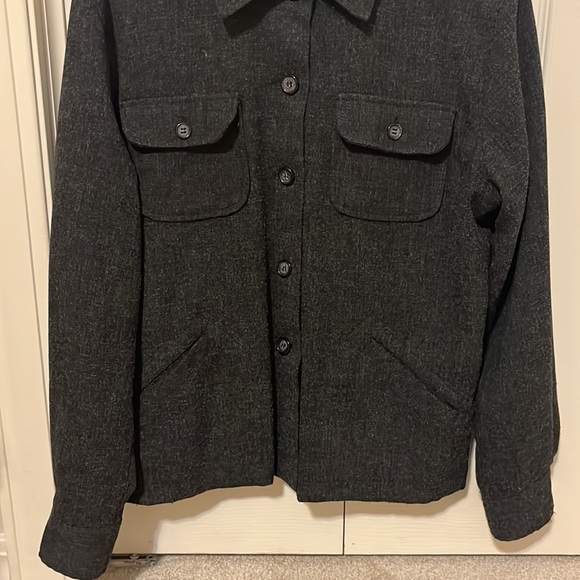 AEROPOSTALE Button Up Blazer in Gray - Picture 2 of 12